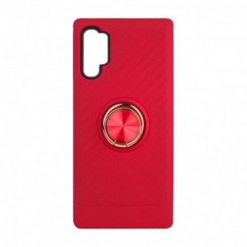 SAMSUNG GALAXY NOTE 10 PLUS Case with Ring Holder In Red