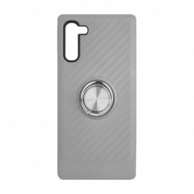 SAMSUNG GALAXY NOTE 10 Case with Ring Holder In Silver