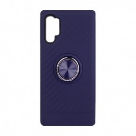 SAMSUNG GALAXY NOTE 10 PLUS Case with Ring Holder In Blue