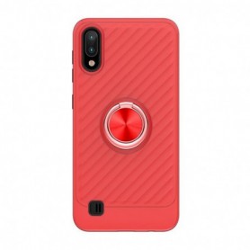 SAMSUNG GALAXY A10 Case with Ring Holder In Red