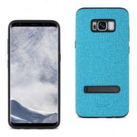 SAMSUNG GALAXY S8 EDGE/ S8 PLUS DENIM TEXTURE TPU PROTECTOR COVER IN BLUE