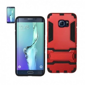 SAMSUNG GALAXY S6 EDGE PLUS KICKSTAND CASES-BLACK RED