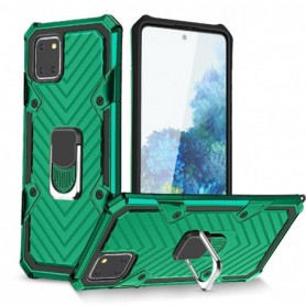 Kickstand Anti-Shock And Anti Falling Case for SAMSUNG GALAXY A81 In Green