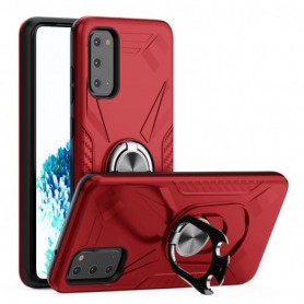 Samsung Galaxy S20 Fast Case with Ring Holder In Red