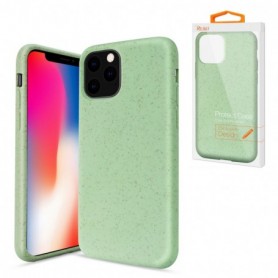 APPLE IPHONE 11 PRO MAX Wheat Bran Material Silicone Phone Case In Green