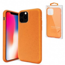 APPLE IPHONE 11 PRO Wheat Bran Material Silicone Phone Case In Orange