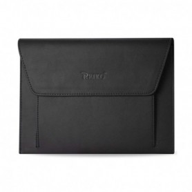 PREMIUM LEATHER CASE POUCH FOR 10.1INCHES IPADS AND TABLETS In BLACK