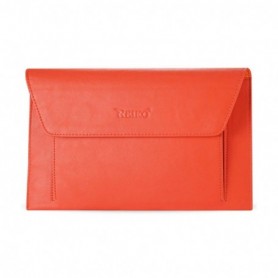 PREMIUM LEATHER CASE POUCH FOR 11.6INCHES IPADS AND TABLETS In ORANGE