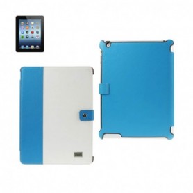 APPLE IPAD 3 FOLIO WALLET CASES-NAVY WHITE