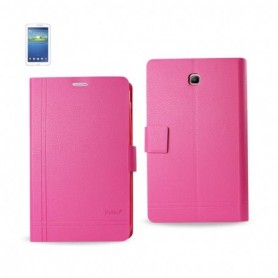 SAMSUNG GALAXY TAB 3 7.0 FOLIO WALLET CASES-HOT PINK