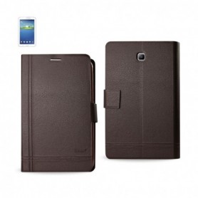 SAMSUNG GALAXY TAB 3 7.0 FOLIO WALLET CASES-BROWN