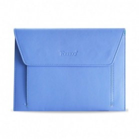 PREMIUM LEATHER CASE POUCH FOR 10.1INCHES IPADS AND TABLETS In BLUE