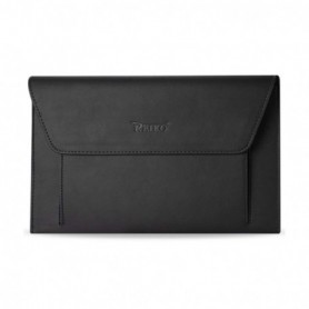 PREMIUM LEATHER CASE POUCH FOR 11.6INCHES IPADS AND TABLETS In BLACK