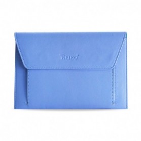 PREMIUM LEATHER CASE POUCH FOR 7INCHES IPADS AND TABLETS In BLUE