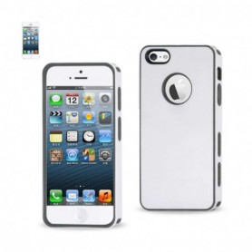 APPLE IPHONE 5/5S/SE GUMMY CASES-WHITE GREY