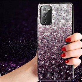 Design Diamond Case For SAMSUNG GALAXY NOTE 20 In Purple