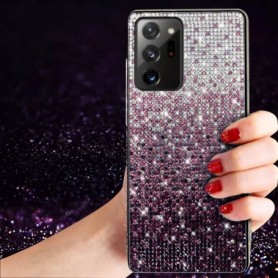 Design Diamond Case For SAMSUNG GALAXY NOTE 20 ULTRA In Purple