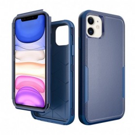 3in1 Hybrid Heavy Duty Defender Rugged Armor Case For APPLE IPHONE 11 In Blue