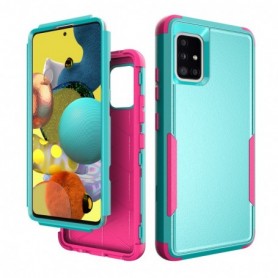 3in1 Hybrid Heavy Duty Defender Rugged Armor Military Grade Case For SAMSUNG GALAXY A51 5G In Green