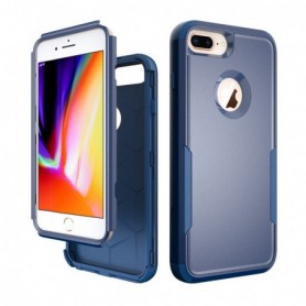 3in1 Hybrid Heavy Duty Defender Rugged Armor Case For APPLE IPHONE 7/8 PLUS  In Blue