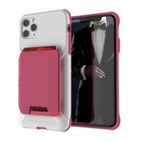 Exec4 Pink Leather Flip Wallet Case for  Apple iPhone 11 Pro Max