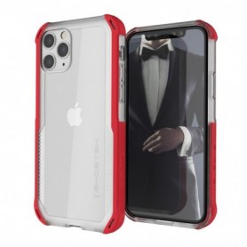 Cloak4 Red/Clear Shockproof Hybrid Case for Apple iPhone 11 Pro