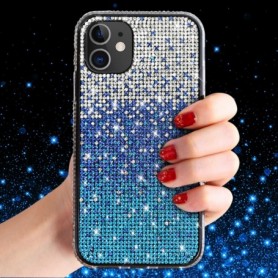 Design Diamond Case For APPLE IPHONE XR In Blue
