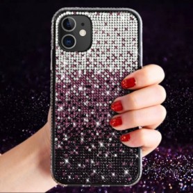 Design Diamond Case For APPLE IPHONE XR In Purple