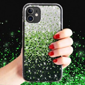 Design Diamond Case For APPLE IPHONE XR In Green
