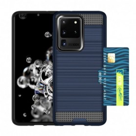 SAMSUNG GALAXY S20 ULTRA SLIM ARMOR HYBRID CASE WITH CARD HOLDER IN NAVY