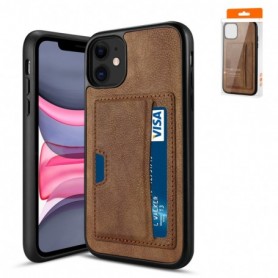 APPLE IPHONE 11 Card Pocket Case In Brown