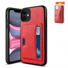 APPLE IPHONE 11 Card Pocket Case In Red