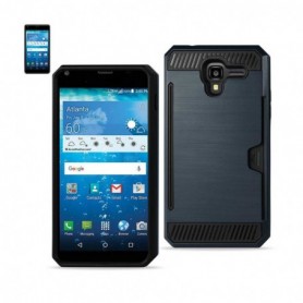 KYOCERA HYDRO VIEW SLIM ARMOR HYBRID CASE WITH CARD HOLDER IN NAVY