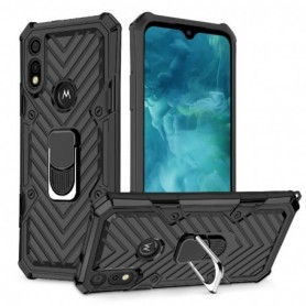 Kickstand Anti-Shock And Anti Falling Case for MOTOROLA E7 In Black