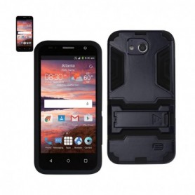 ZTE OVERTURE 2 KICKSTAND CASES-BLACK NAVY