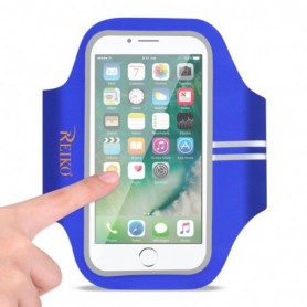 RUNNING SPORTS ARMBAND FOR IPHONE 7/ 6/ 6S OR 5 INCHES DEVICE IN BLUE (5x5 INCHES)