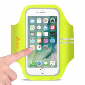 RUNNING SPORTS ARMBAND FOR IPHONE 7 PLUS/ 6S PLUS OR 5.5 INCHES DEVICE IN GREEN