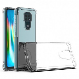 Moto E7 Plus/G9/G9 Play High quality TPU Bumper and Clarity PC Case In Clear