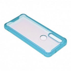 MOTOROLA G8 High quality Tpu Bumper and Clarity PC Case In Blue
