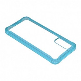 Samsung S20 High quality Tpu Bumper and Clarity PC Case In Blue