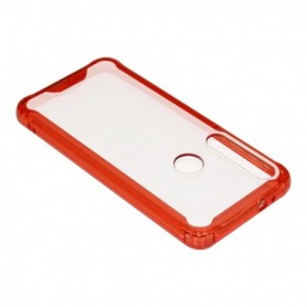 MOTOROLA G8 PLAY High quality Tpu Bumper and Clarity PC Case In Red