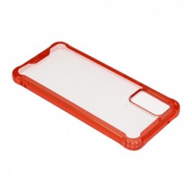 Samsung S20 Plus High quality Tpu Bumper and Clarity PC Case In Red