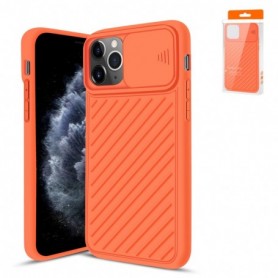 Camshield Series Case With Slide Camera CoverTpu Case For APPLE IPHONE 11 PRO In Orange