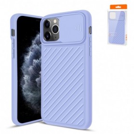 Camshield Series Case With Slide Camera CoverTpu Case For APPLE IPHONE 11 PRO MAX In Purple