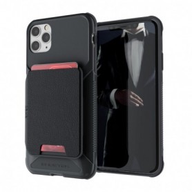 Exec4 Black Leather Flip  Wallet Case for Apple iPhone 11 Pro Max