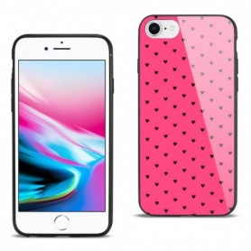 iPhone 7/8/SE2 Hard Glass Design TPU Case