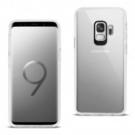 Samsung Galaxy S9 Soft Transparent TPU Case In Clear White