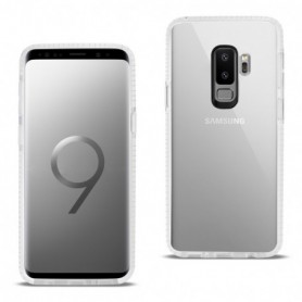 Samsung Galaxy S9 Plus Soft Transparent TPU Case In Clear White