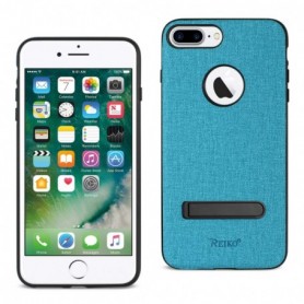 iPhone 8 Plus/ 7 Plus Rugged Texture TPU Protective Cover In Blue