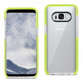 SAMSUNG GALAXY S8 EDGE/ S8 PLUS SOFT TRANSPARENT TPU CASE IN CLEAR GREEN